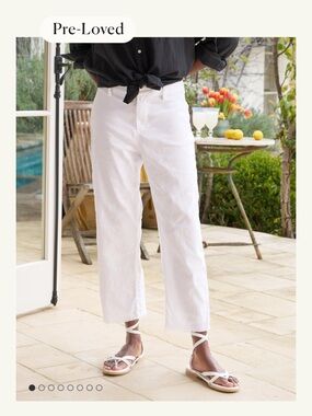 Frank & Eileen Kinsale 4 like new linen pants